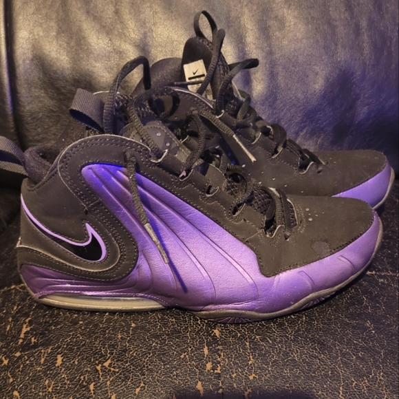 Nike air black and purple size 9 men - Picture 2 of 4